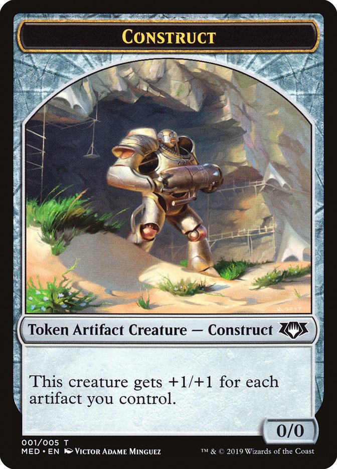 Construct (001/005) [Mythic Edition Tokens] | Gate City Games LLC