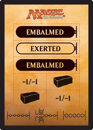 Punch Card Token [Amonkhet Tokens] | Gate City Games LLC