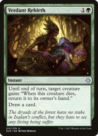 Verdant Rebirth [Ixalan] | Gate City Games LLC