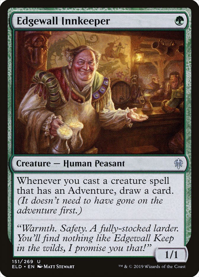 Edgewall Innkeeper [Throne of Eldraine] | Gate City Games LLC
