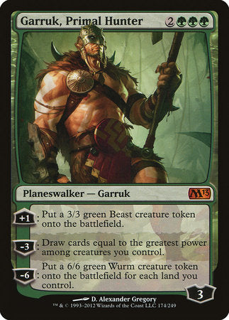 Garruk, Primal Hunter [Magic 2013] | Gate City Games LLC