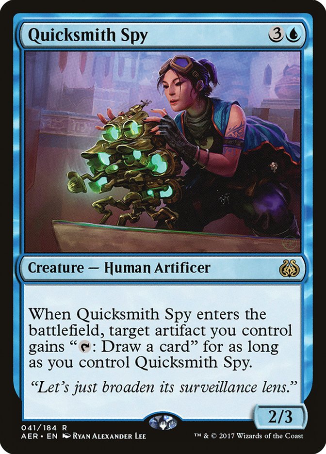 Quicksmith Spy [Aether Revolt] | Gate City Games LLC