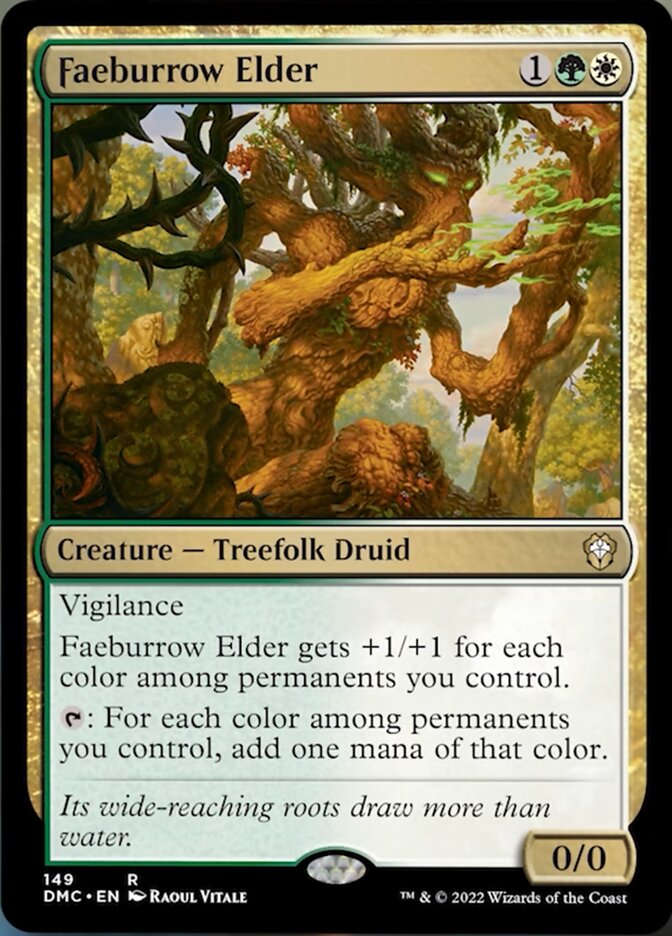 Faeburrow Elder [Dominaria United Commander] | Gate City Games LLC