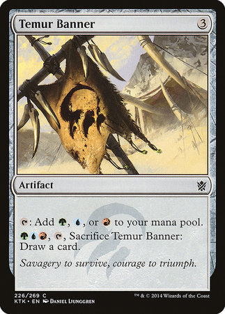 Temur Banner [Khans of Tarkir] | Gate City Games LLC
