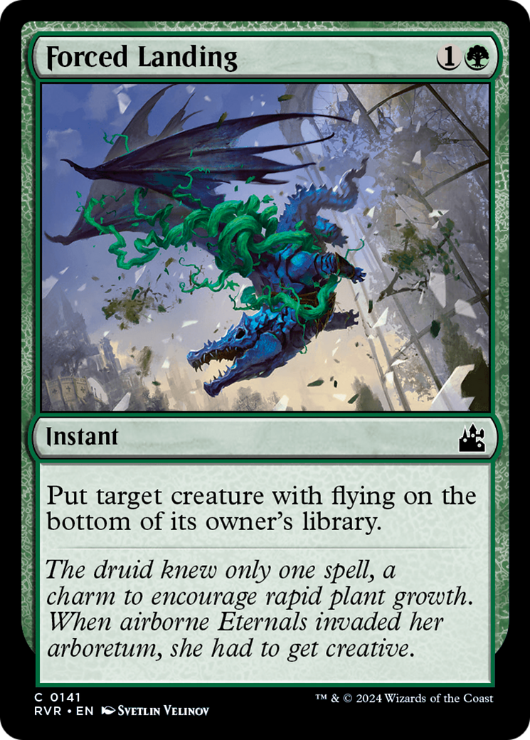 Forced Landing [Ravnica Remastered] | Gate City Games LLC