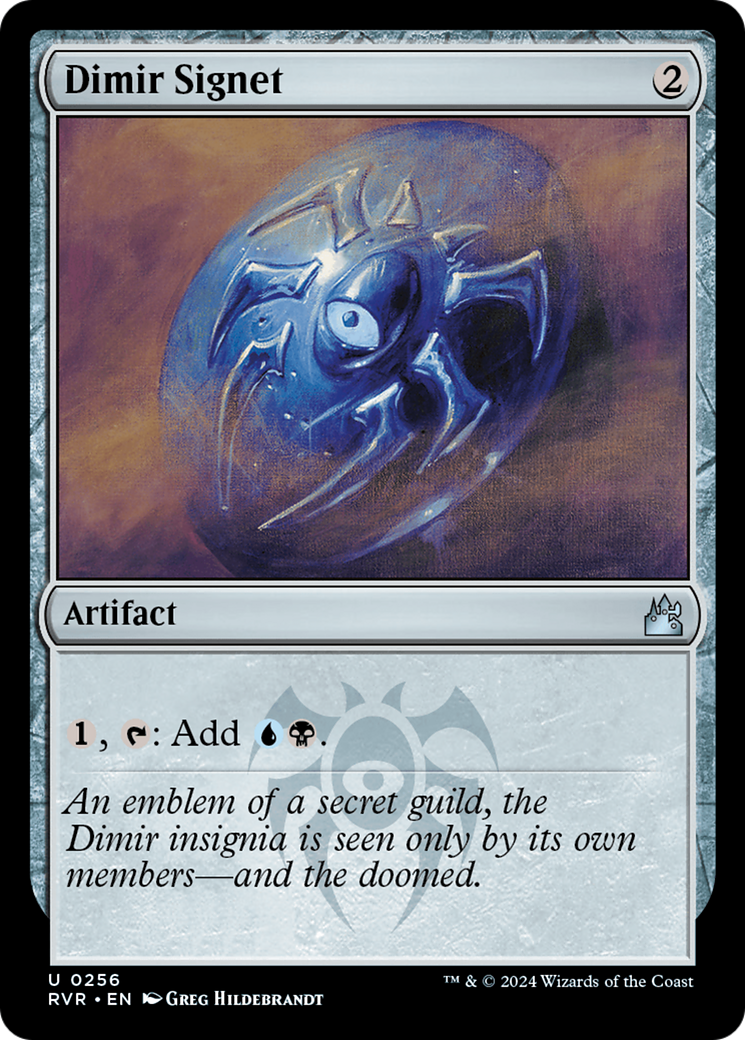 Dimir Signet [Ravnica Remastered] | Gate City Games LLC