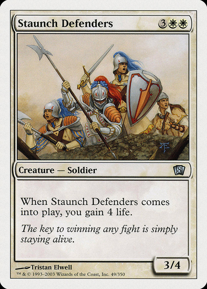 Staunch Defenders [Eighth Edition] | Gate City Games LLC