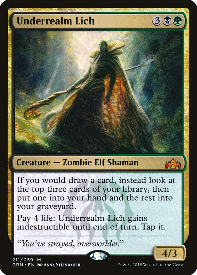 Underrealm Lich [Guilds of Ravnica] | Gate City Games LLC