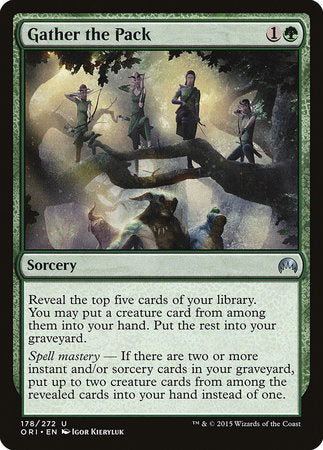 Gather the Pack [Magic Origins] | Gate City Games LLC