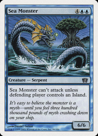 Sea Monster [Eighth Edition] | Gate City Games LLC