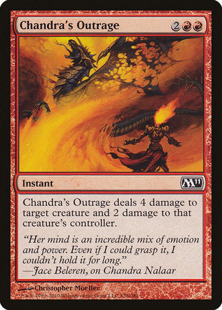 Chandra's Outrage [Magic 2011] | Gate City Games LLC