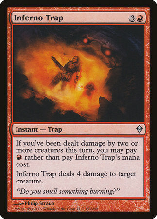 Inferno Trap [Zendikar] | Gate City Games LLC
