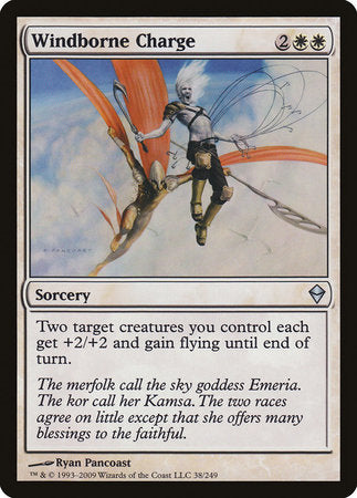 Windborne Charge [Zendikar] | Gate City Games LLC
