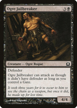 Ogre Jailbreaker [Return to Ravnica] | Gate City Games LLC