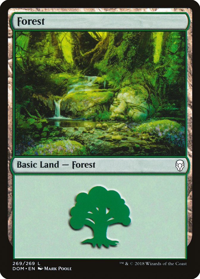 Forest (269) [Dominaria] | Gate City Games LLC
