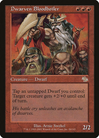 Dwarven Bloodboiler [Judgment] | Gate City Games LLC