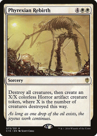 Phyrexian Rebirth [Commander 2016] | Gate City Games LLC