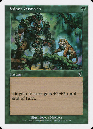 Giant Growth [Seventh Edition] | Gate City Games LLC