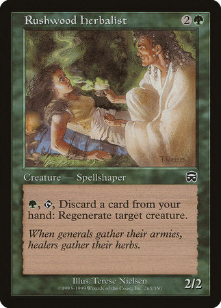 Rushwood Herbalist [Mercadian Masques] | Gate City Games LLC