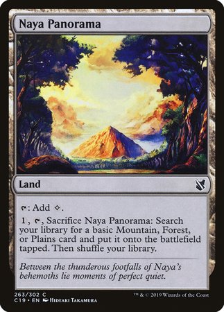 Naya Panorama [Commander 2019] | Gate City Games LLC