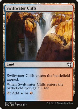 Swiftwater Cliffs [Duel Decks: Elves vs. Inventors] | Gate City Games LLC