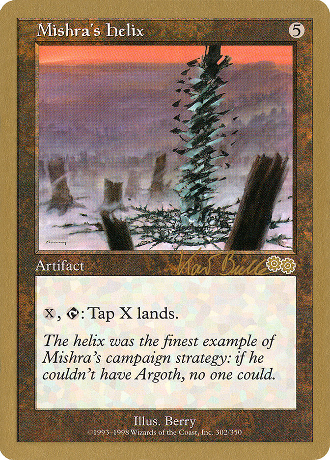 Mishra's Helix (Kai Budde) [World Championship Decks 1999] | Gate City Games LLC