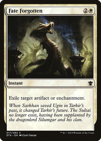 Fate Forgotten [Dragons of Tarkir] | Gate City Games LLC