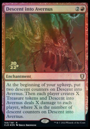 Descent into Avernus [Commander Legends: Battle for Baldur's Gate Prerelease Promos] | Gate City Games LLC
