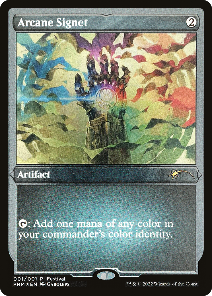 Arcane Signet (Foil Etched) [30th Anniversary Promos] | Gate City Games LLC