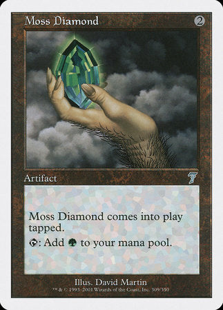 Moss Diamond [Seventh Edition] | Gate City Games LLC