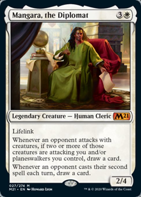 Mangara, the Diplomat [Core Set 2021] | Gate City Games LLC