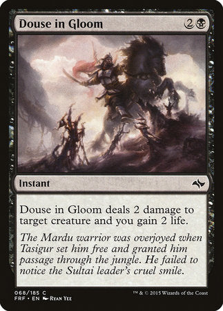 Douse in Gloom [Fate Reforged] | Gate City Games LLC