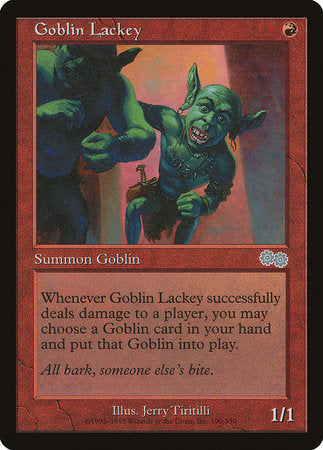 Goblin Lackey [Urza's Saga] | Gate City Games LLC
