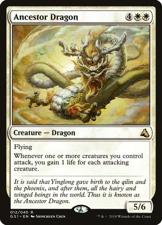 Ancestor Dragon [Global Series Jiang Yanggu & Mu Yanling] | Gate City Games LLC
