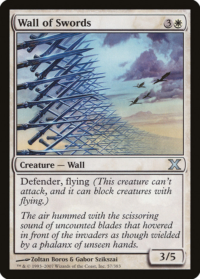 Wall of Swords [Tenth Edition] | Gate City Games LLC