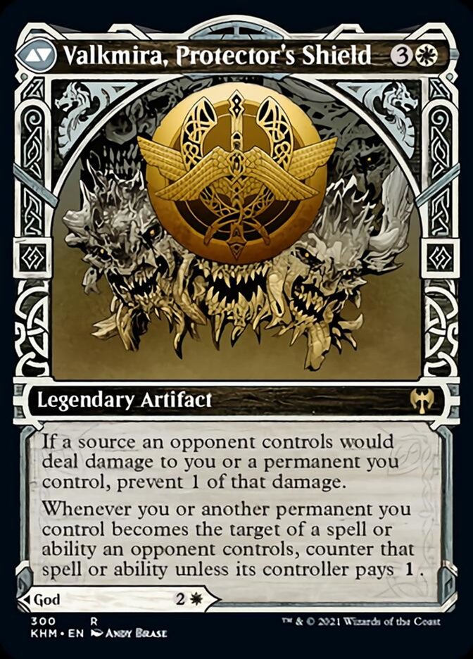 Reidane, God of the Worthy // Valkmira, Protector's Shield (Showcase) [Kaldheim] | Gate City Games LLC