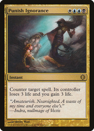 Punish Ignorance [Shards of Alara] | Gate City Games LLC