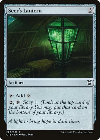 Seer's Lantern [Commander 2018] | Gate City Games LLC