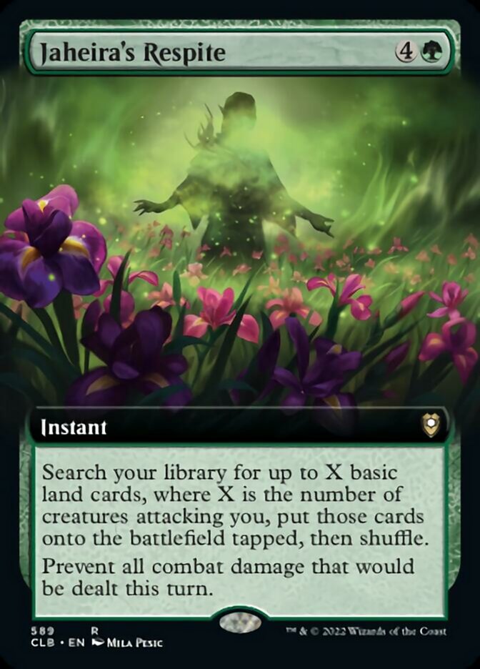 Jaheira's Respite (Extended Art) [Commander Legends: Battle for Baldur's Gate] | Gate City Games LLC