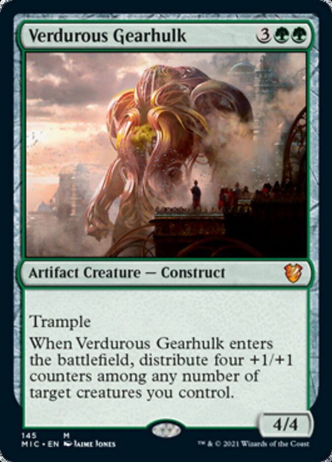 Verdurous Gearhulk [Innistrad: Midnight Hunt Commander] | Gate City Games LLC