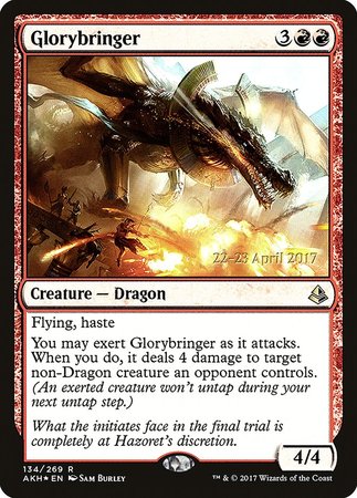 Glorybringer [Amonkhet Promos] | Gate City Games LLC