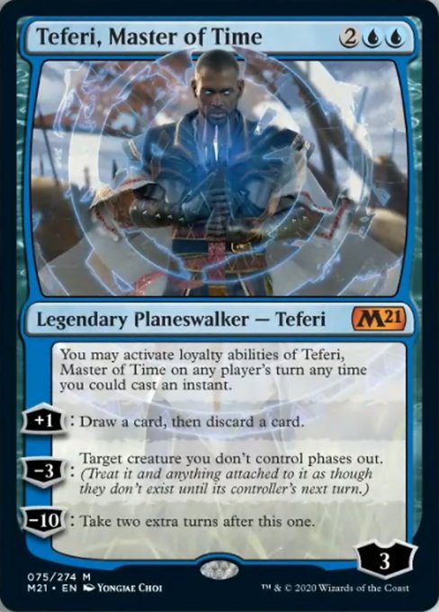 Teferi, Master of Time [Core Set 2021] | Gate City Games LLC