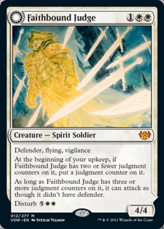 Faithbound Judge // Sinner's Judgment [Innistrad: Crimson Vow] | Gate City Games LLC