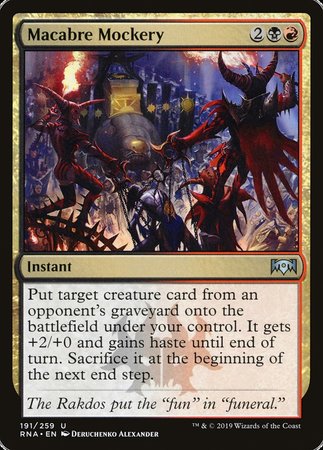 Macabre Mockery [Ravnica Allegiance] | Gate City Games LLC
