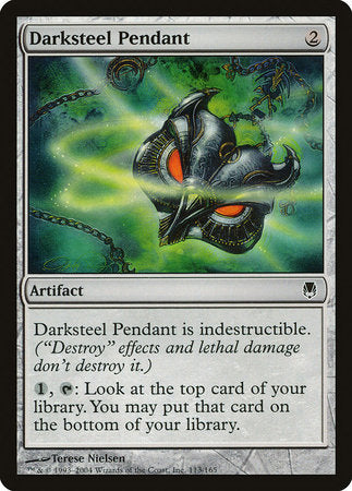 Darksteel Pendant [Darksteel] | Gate City Games LLC