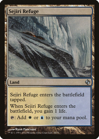 Sejiri Refuge [Duel Decks: Venser vs. Koth] | Gate City Games LLC