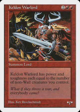 Keldon Warlord [Fifth Edition] | Gate City Games LLC