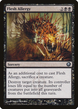 Flesh Allergy [Scars of Mirrodin] | Gate City Games LLC