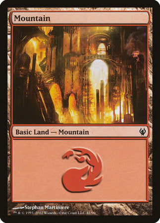 Mountain (41) [Duel Decks: Izzet vs. Golgari] | Gate City Games LLC