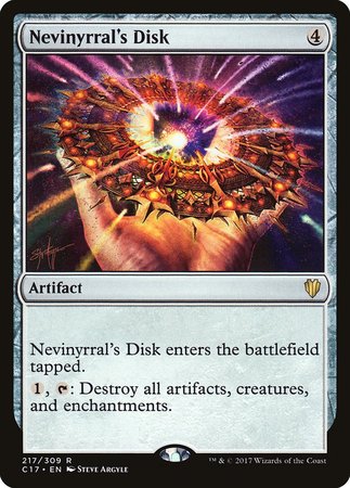 Nevinyrral's Disk [Commander 2017] | Gate City Games LLC